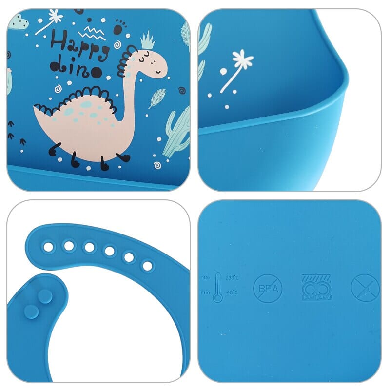 CleverBavoir™ - Wateproof silicone bavoir | Bébé - Kamy Ann