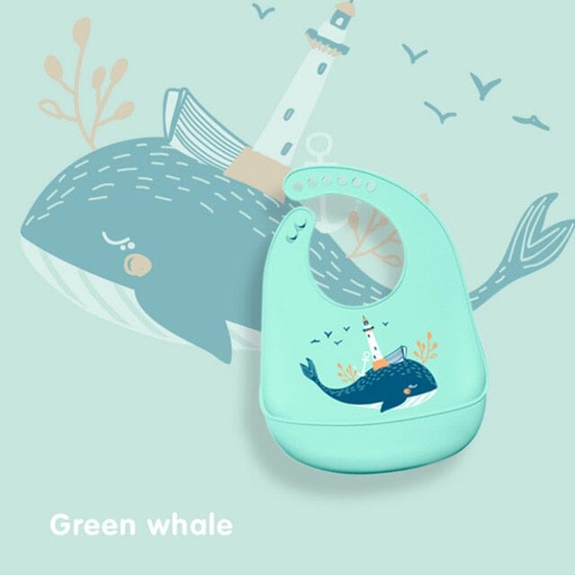 CleverBavoir™ - Wateproof silicone bavoir | Bébé - Kamy Ann